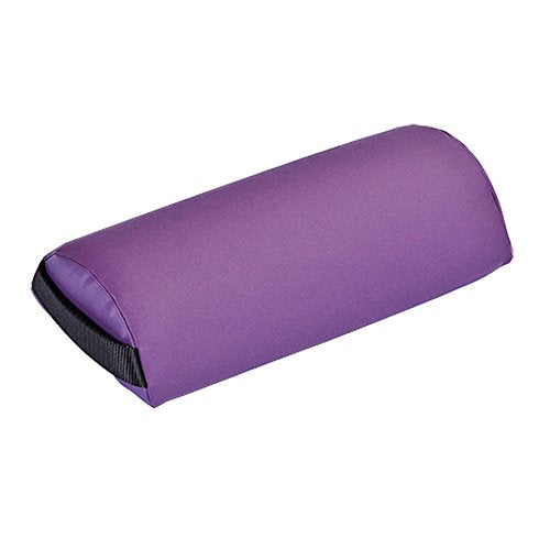 EARTHLITE Bolster Pillow Neck – Durable Massage Bolster, 100% PU Upholstery incl. Strap Handle/Professional Quality for Massage Tables/Back Pain Relief, Amethyst - size: 1 count (pack of 1)