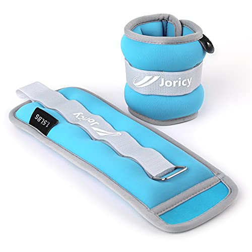 Ankle Weights A Pair of 1/2/3/4/6/8/10/12/20 LBS Wrist Leg Arm Weights for Women Men with Adjustable Straps, Strength weighted for Physical Therapy Running Walking Home Fitness Gym Workout Weight Loss - color: Blue