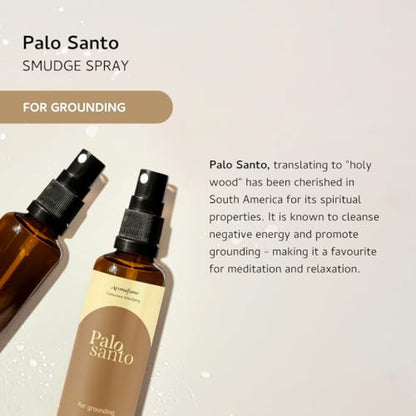 Palo Santo Smudge Spray 100ml by Aromafume - color: Palo Santo