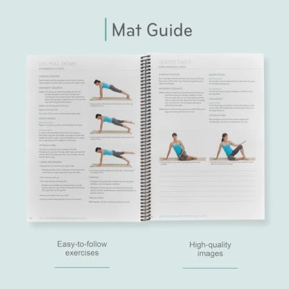 Balanced Body Mat Guide, Pilates Mat Guide for Workout Equipment, for Home Gym or Studio Use - size: Mat