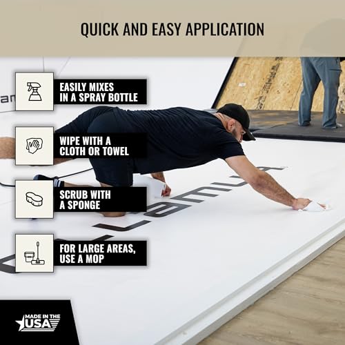 Dollamur Mat Attack! Wrestling Mat Cleaner, Rubber Floor Cleaner-Gallon - size: 128 Fl Oz (Pack of 1)