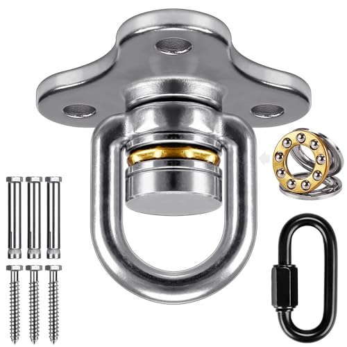 SELEWARE 1 Pack Tire Swing Swivel Hanger with Bearing Heavy Duty Swivel - color: Bearing Swing Hanger, 1 Pack