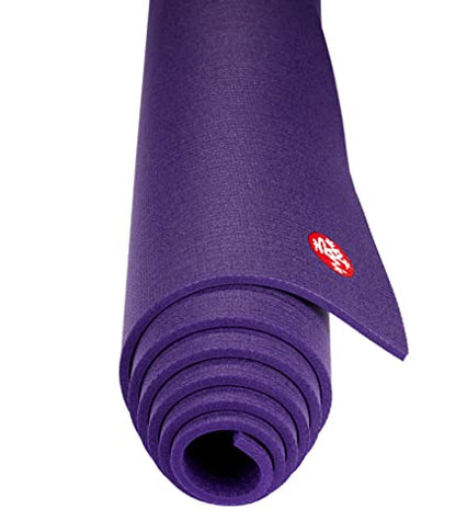 Manduka PRO Yoga Mat - 6mm | Lifetime Durability | Hygienic Construction | Premium Studio Quality | Teacher Approved - color: Black Magic, size: 71" x 26"