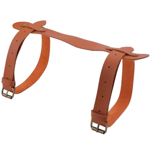 PU Leather Picnic Blanket Carry Strap Portable Leather Handle Belt Rug Carrier Brown Outdoor Motorcycle Bedroll Adjustable Yoga Mat Strap Holder for Carpet Home Camping Travel Beaches - style: Style 1