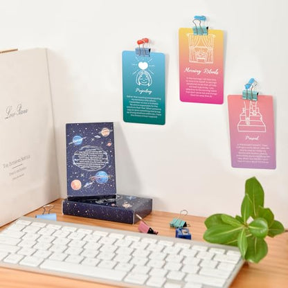 A ART·ZONE 52 Pcs Positive Affirmations Meditation Spiritual Self Care Cards Gifts, 9.7x6 cm Paper Prints - color: 1 Piece