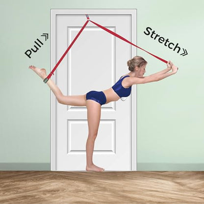 Artan Balance Stretching Straps for Flexibility, Balance, and Leg Stretching – Multiple Styles for Yoga, Ballet, Dance, Gymnastics & Physical Therapy - size: FlexMaster