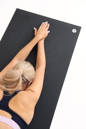 Yoga Mat, 6mm Extra Thick High Density Exercise Mat, Non-Slip Anti-Tear Mat for Yoga, Pilates, Fitness & Home Workout(71" x 24" x 6mm)