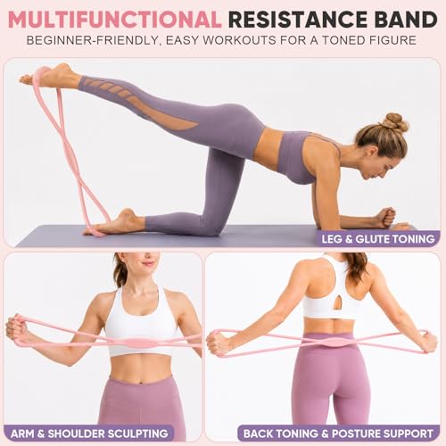 Figure 8 Resistance Bands, Exercise Bands for Stretching, 1Pcs