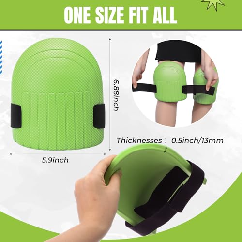 WinnerWhy Garden Knee Pads for Women Men Foam Knee Pads for Work, Green - color: Green