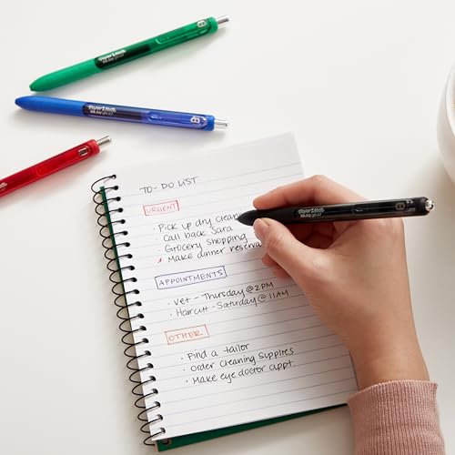Paper Mate InkJoy Gel Pens | Medium Point (0.7mm) | Black Ink | 12 Count