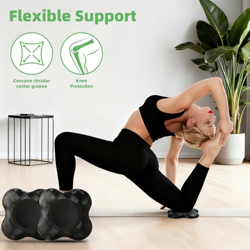 4 Pack Yoga Knee Pads Mat, Mixed Colors