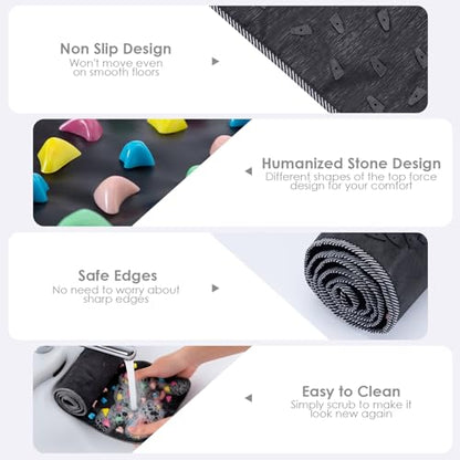 Foot Massage Mat, Reflexology Acupressure Mat for Foot Pain Relief