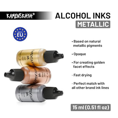 Alcohol Ink Set with Alcohol Ink Paper