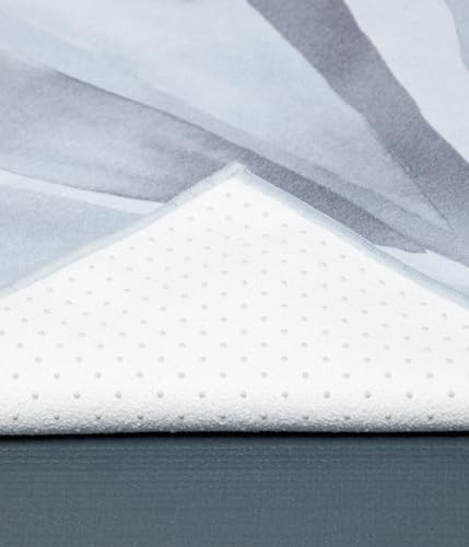 Manduka Yogitoes Hot Yoga Mat Towel - 71" | Moisture Activated Grip | Patented Silicone Nubs | Highly Absorbent, Durable | Made from Recycled Materials | 71 x 24 Inches | Diamond Invincible - color: Diamond Invincible, size: 71" x 24"