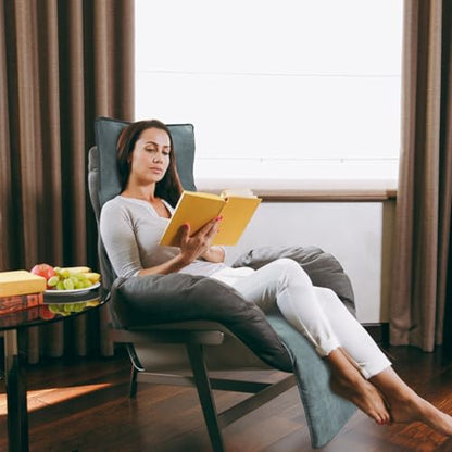 KOCASO Full Body Massage Mat with Heat- Electric Vibration Massage Pad for Chair, Bed & Floor Use with 10 Motors, 9 Modes, 3 Heat Levels, Inflatable Pillow - Ideal Home Office Gift for Women & Men - size: 64.17x18.9x0.98 in