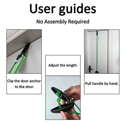 Shoulder Pulley Over The Door Physical Therapy System - color: Green
