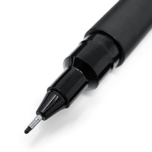Uni Pin Fineliner Drawing Pen - Complete Set of 11 Grades - Black Ink