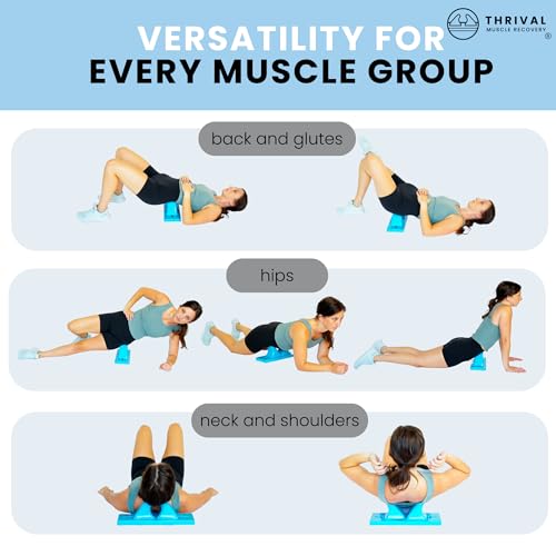 Thrival Wave, Adjustable Psoas Muscle Release Tool, Blue - color: Blue, size: Thrival Wave