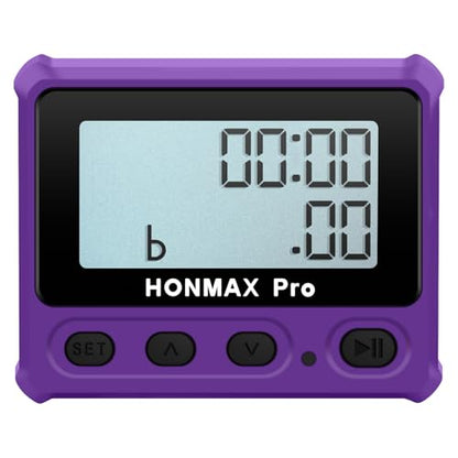 8100 Professional Interval Timer and Stopwatch, Backlight, USB-C Charged, Clock (Purple) - color: Purple