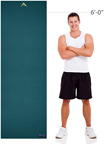 Aurorae Ultra Super Sized Extra Long 78" Extra Wide 26" and 1/4" Non Slip Rosin/Carry Strap Included