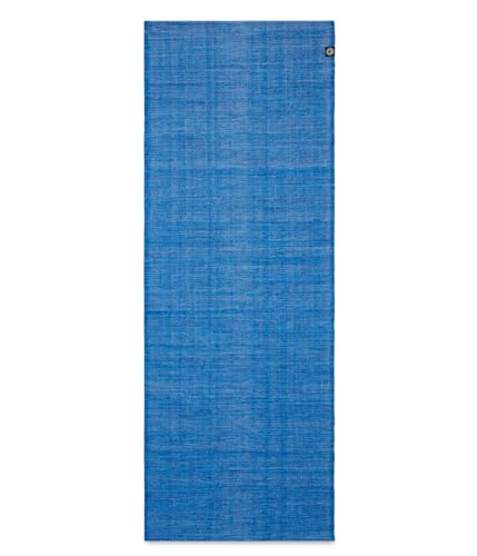 Manduka Shala Yoga Rug 71" - Outdoor Yoga & Meditation | Foldable & Machine Washable | Natural Cotton | Handmade | 71 x 26 inches - color: Flaneur