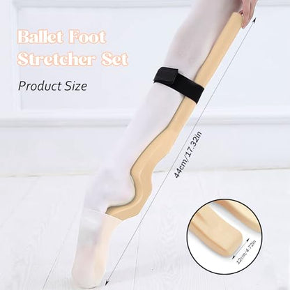Ballet Foot Stretcher Set, Original Dance Foot Stretcher Ballet Training Equipment for Easy Carry for Easy Carry for Dancers, Yoga People