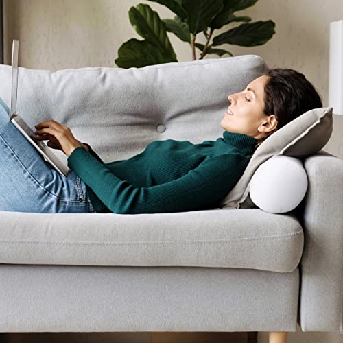 Utopia Bedding Bolster Pillow Inserts, 6x16 Neck Roll Pillow, 2 Pack, White - color: White, size: 6x16 Inch (Pack of 2)