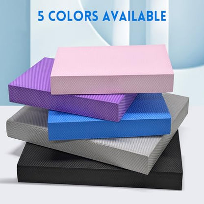 Balance Pad, 15.6"x13"x2" Non-Slip Foam Balance Cushion