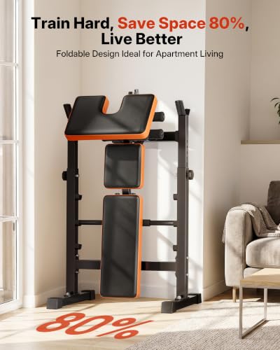 YOLEO 880-1980LBS ASTM-Certified All in One Weight Bench Set Home Strength