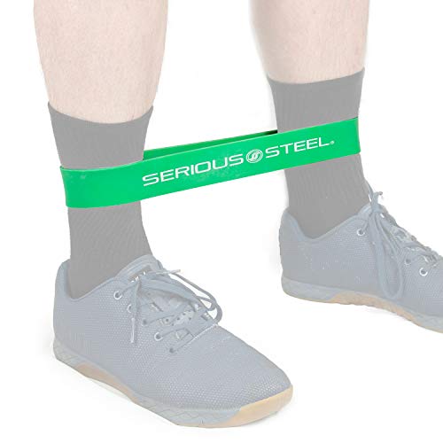 Short Resistance Bands - 12" by Serious Steel Fitness - color: #4 Green