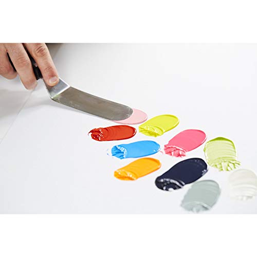 Liquitex Professional Freestyle Large Painting Knife, No. 5 | Rustproof Stainless Steel Knife Blade, Non-Slip Ergonomic Handle for Grip, Riveted Handle for Durability - size: Large, style: No. 5