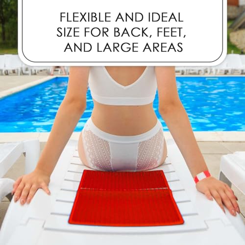 Lyapko Big Acupressure Mat | Original Multi-Metal Massage Mat | Large Full Body Mat with 0.28 in (7 mm) Needle Spacing for an Intensive Textured Massage Experience
