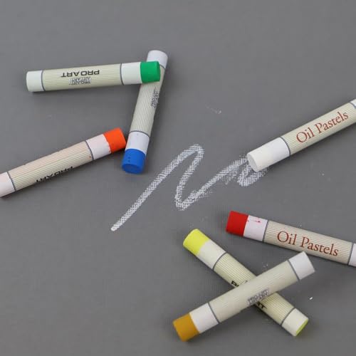 Pro Art Oil Pastel Set Jumbo 12 Bright Color