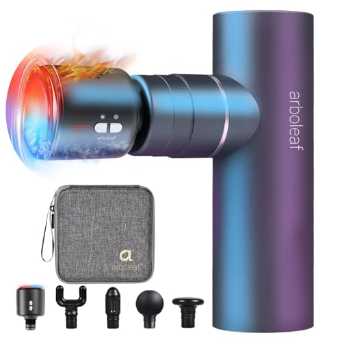 arboleaf Hot and Cold Massage Gun Deep Tissue, Percussion Muscle Massager - color: Slategray