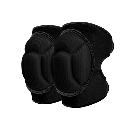 Women Men Knee Pads for Cleaning Floors,House Working,Gardening - color: Black, size: X-Large