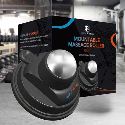 PRIME Fitness wall Mounted Massage Ball | Cold Therapy | wall Mounted Back Massager | cryo Stick | Relieve Muscle Pain (360 Wall Massager) - color: 360 Wall Massager