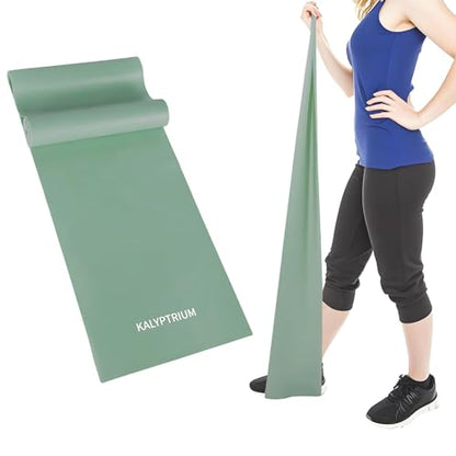 Workout Resistance Bands - Natural Latex Exercise Bands for Physical Therapy, Stretching, Yoga, Pilates, Strength Training & Home/Gym Fitness