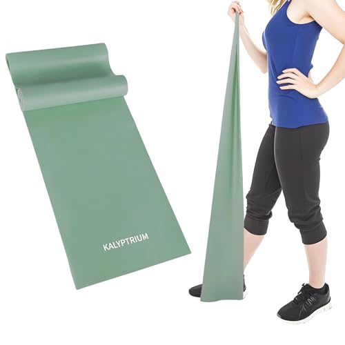 Workout Resistance Bands - Natural Latex Exercise Bands for Physical Therapy, Stretching, Yoga, Pilates, Strength Training & Home/Gym Fitness