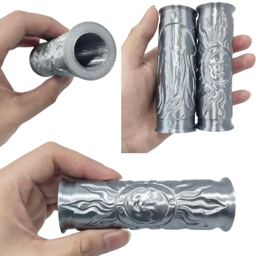Pottery Clay Sun Texture Roller,Polymer Molding Art Hand Rollers Tools,Embossing Pattern Rolling Pins for DIY Crafts Making,Length about 4.1 Inches,Sun,1 Piece - color: Sun
