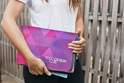 YOGA DESIGN LAB | The Combo Yoga Mat | Eco Luxury | Ideal for Hot Yoga, Power, Bikram, Ashtanga, Sweat | Studio Quality | Includes Carrying Strap! - color: Tribeca Sand, size: 1.5mm