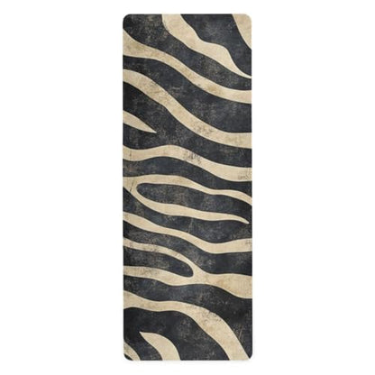 Yoga Mat with Bag Included, Non Slip Fitness Workout Mat, Foldable Suede Rubber Yoga Mat for Yoga Pilates and Fitness, 70.8" L x 26" W x 1mm - color: B189
