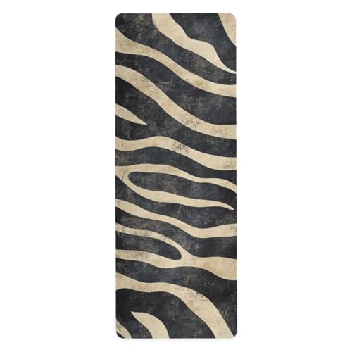 Yoga Mat with Bag Included, Non Slip Fitness Workout Mat, Foldable Suede Rubber Yoga Mat for Yoga Pilates and Fitness, 70.8" L x 26" W x 1mm - color: B189
