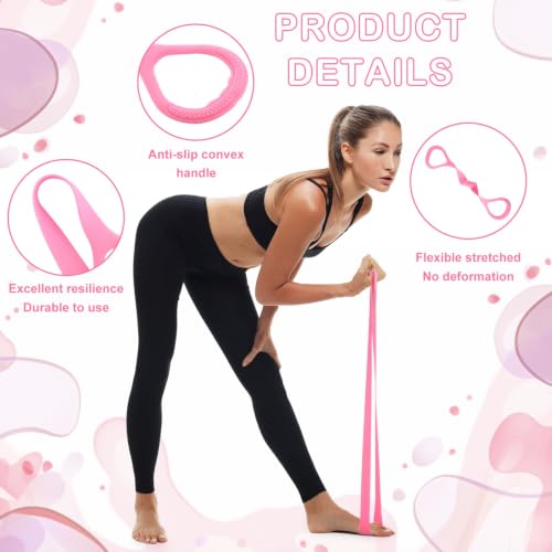 Figure 8 Resistance Bands TPE 4Pcs Arm Back Shoulder for Women