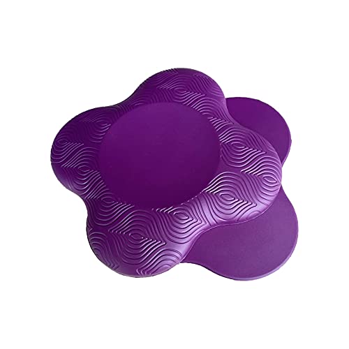 Yoga Knee Pad Cushion Extra Thick for Knees Elbows Wrist Hands Head Foam Yoga Pilates Work Out Kneeling pad - color: purple