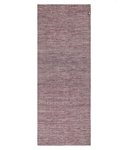 Manduka Shala Yoga Rug 71" - Outdoor Yoga & Meditation | Foldable & Machine Washable | Natural Cotton | Handmade | 71 x 26 inches - color: Indulge