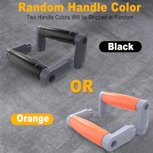 HOTWAVE Push Up Board, Portable PushUp Board, Foldable 20 in 1 Push Up Bar - color: Grey