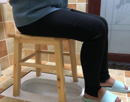 Wooden U-Shape Steam Seat with Four Legs,Yoni Steamer Stool