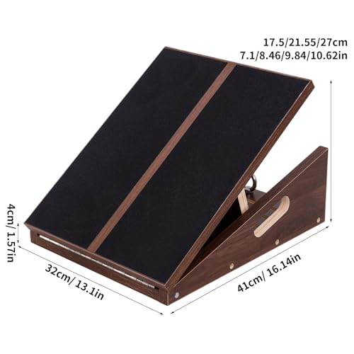 Adjustable Wooden Slant Board for Calf Stretching