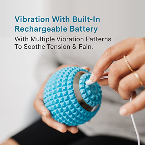 Kanjo Vibrating Acupressure Foot Pain Relief Ball - Foot or Leg Support Massager and Muscle Relaxer