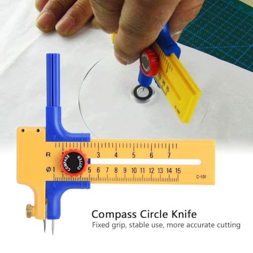 Circle Cutter Rotary Paper Trimmer Foam Core Round Draw Picture Cutting Knife Tool Picture Paper Craft Supplies